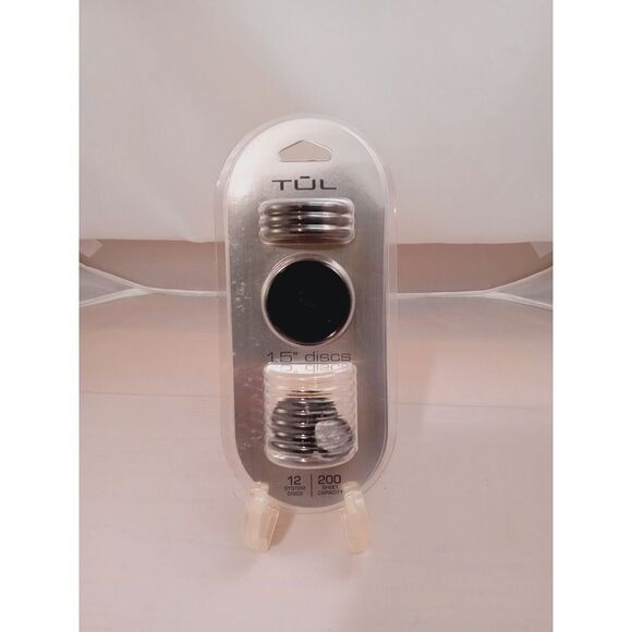 TUL 1.5" Discs Black 12 Discs Note Taking System Discbound Expansion Discs New - Picture 1 of 4